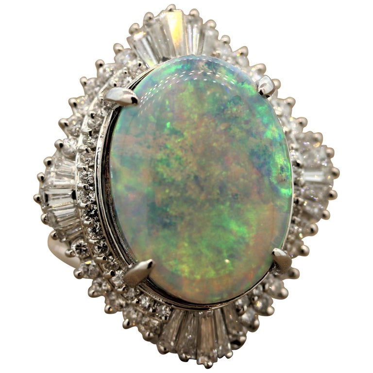 opal-diamond-platinum-ring-for-sale-at-1stdibs