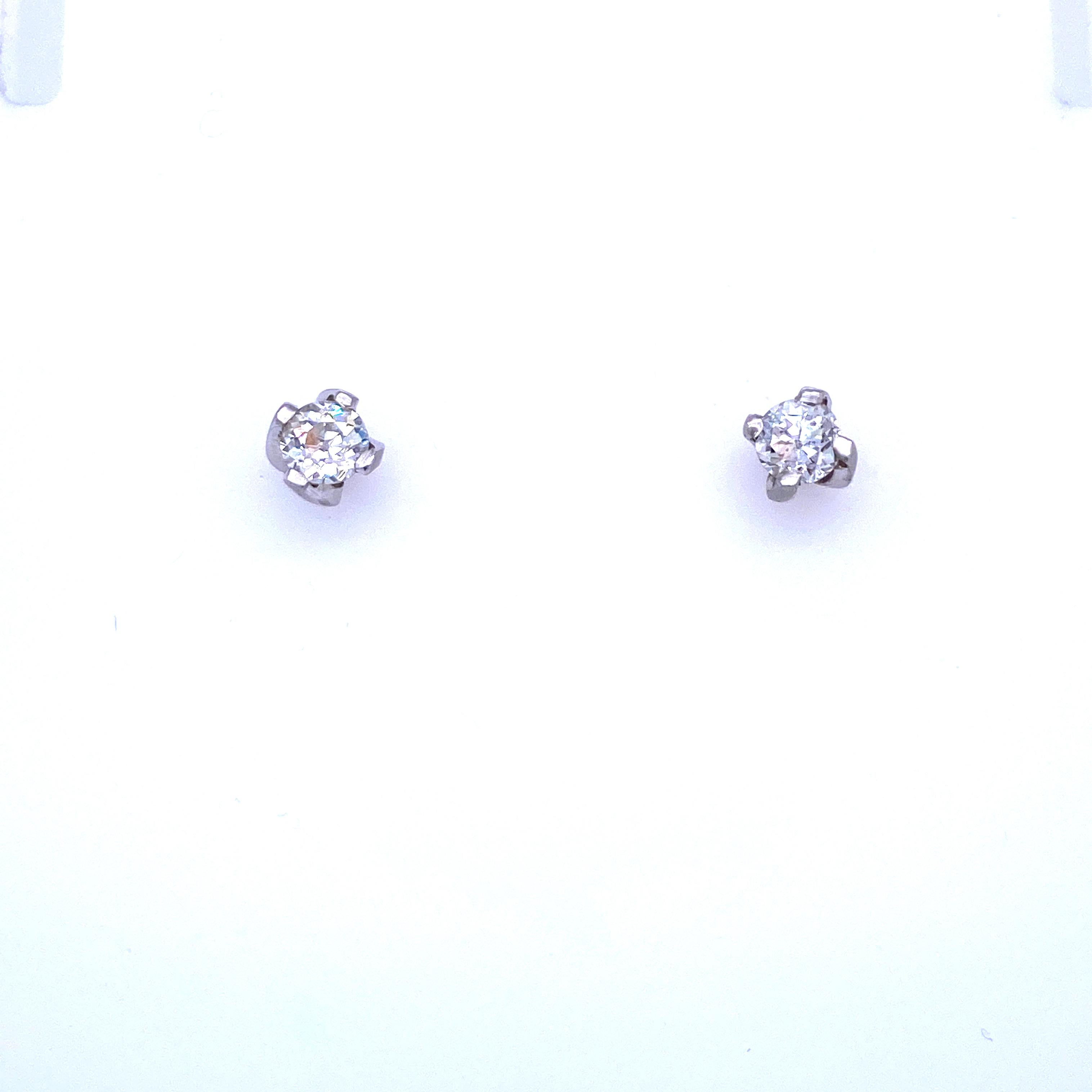 Estate Pearl Platinum Drop/Night and Day Platinum Earrings In Excellent Condition In Napoli, Italy
