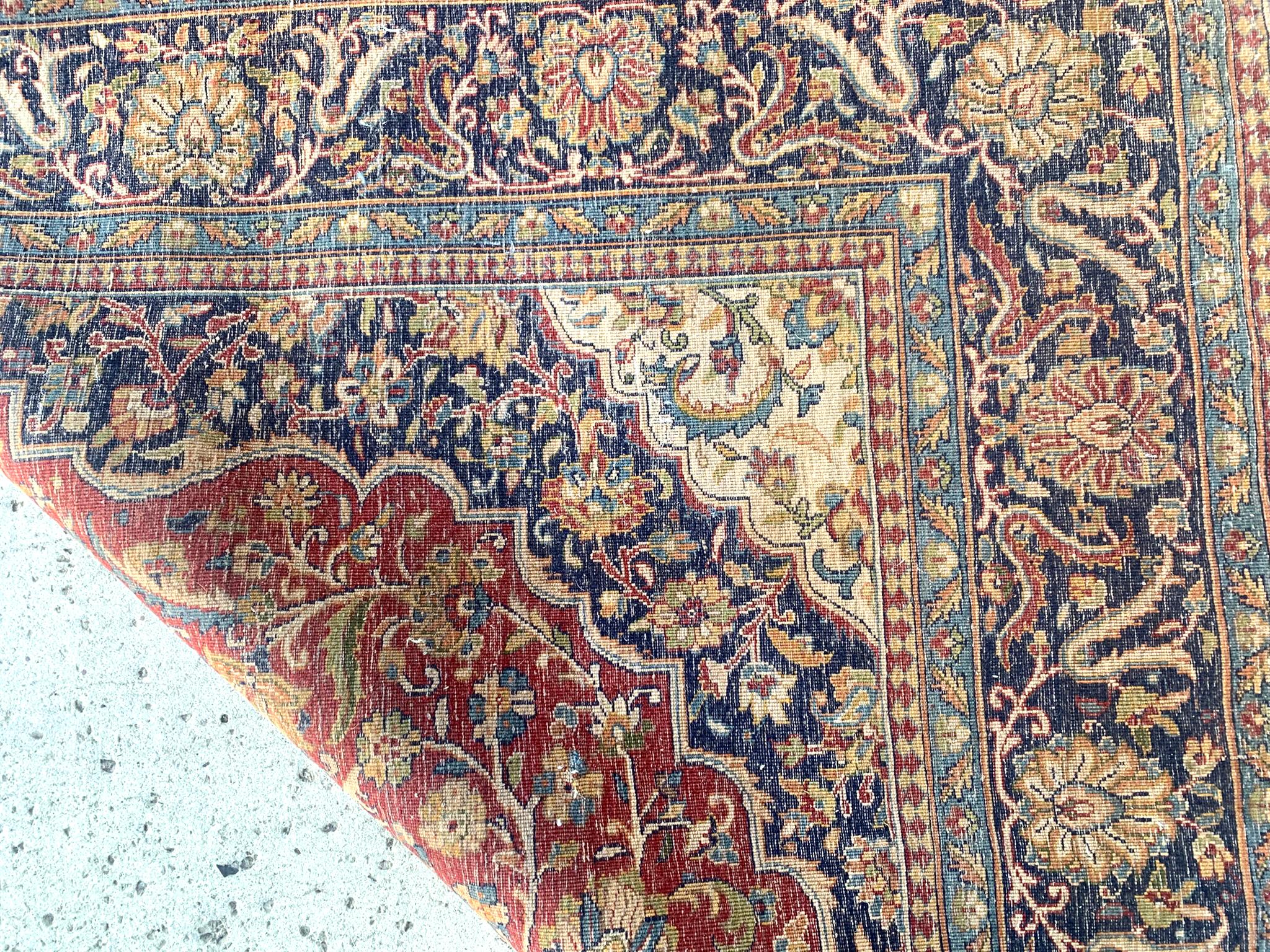 Nachlass Persischer Kashan (Mitte des 20. Jahrhunderts) im Angebot
