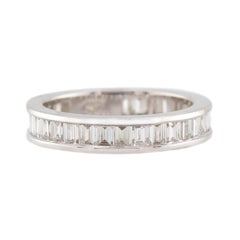 Estate Platinum Diamond Eternity Band