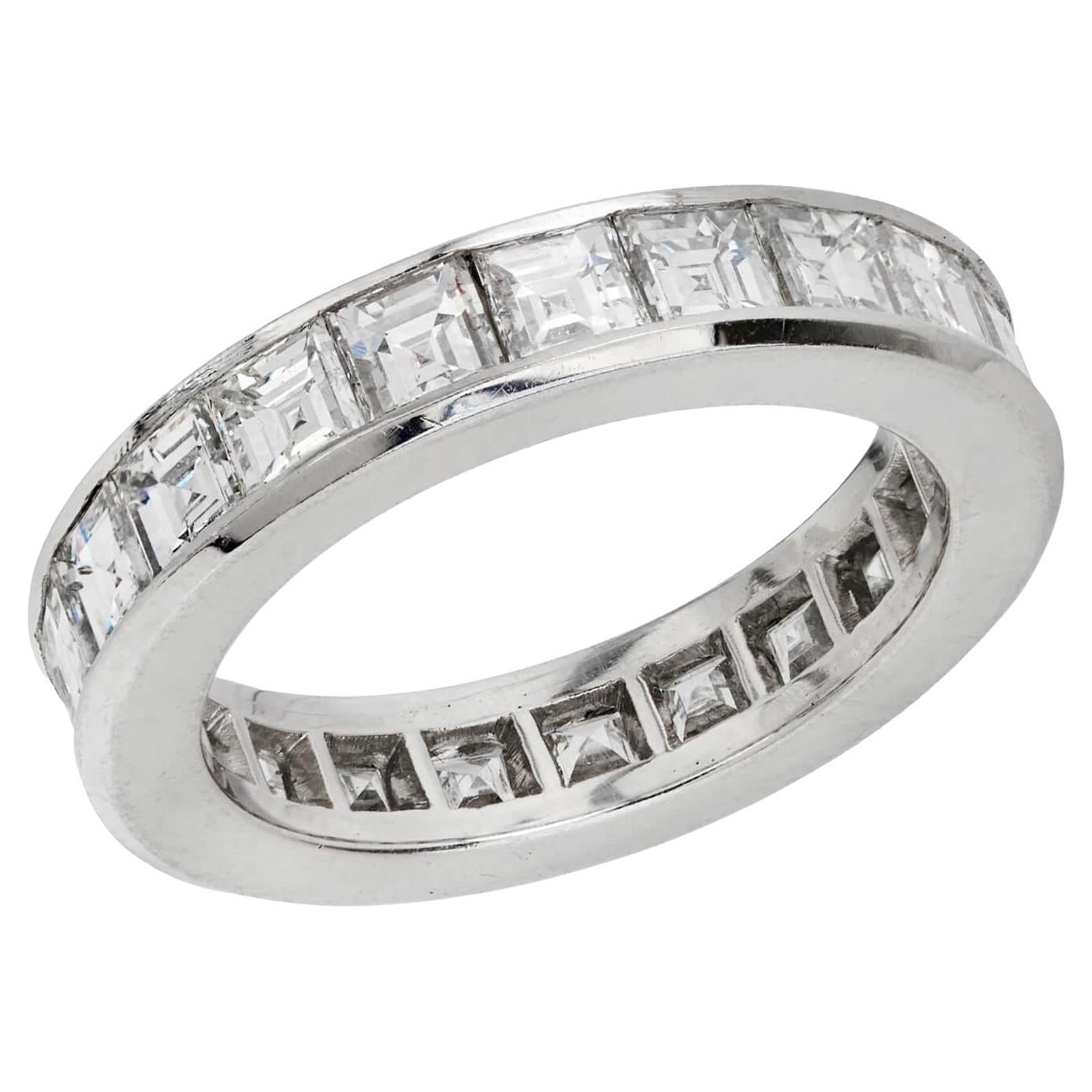 Estate Platinum Diamond Eternity Band