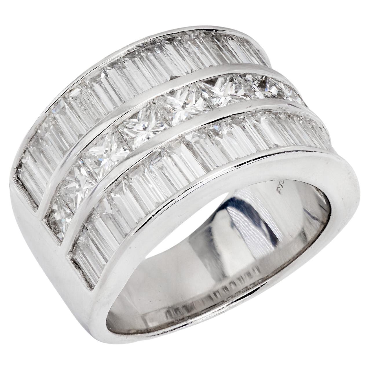 Estate Platinum Diamond Statement Ring