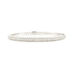 Bracciale Estate in platino con pavé di diamanti