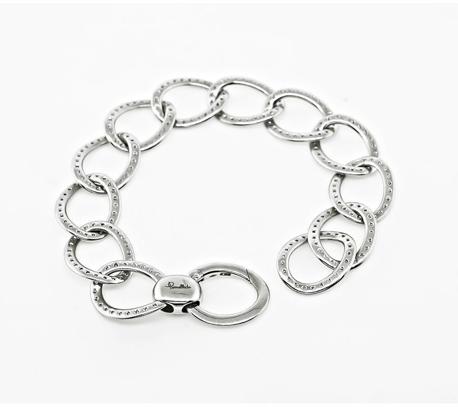 Estate Pomellato 6,00ct Diamant Brera Armband (Rundschliff) im Angebot