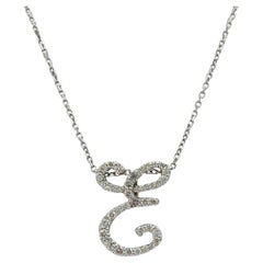 Collana Roberto Coin "E" Estate in oro bianco 18 carati