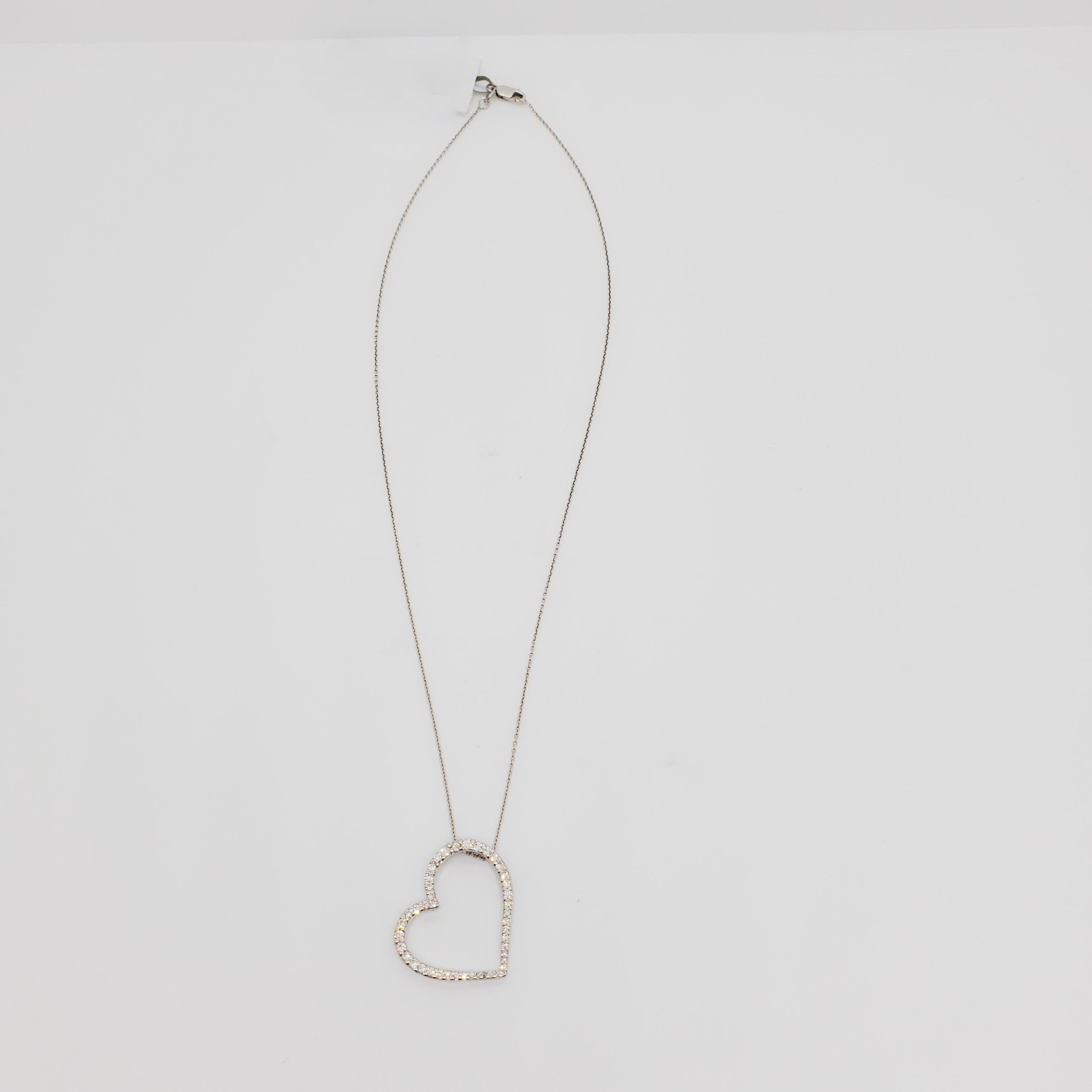 roberto coin heart necklace