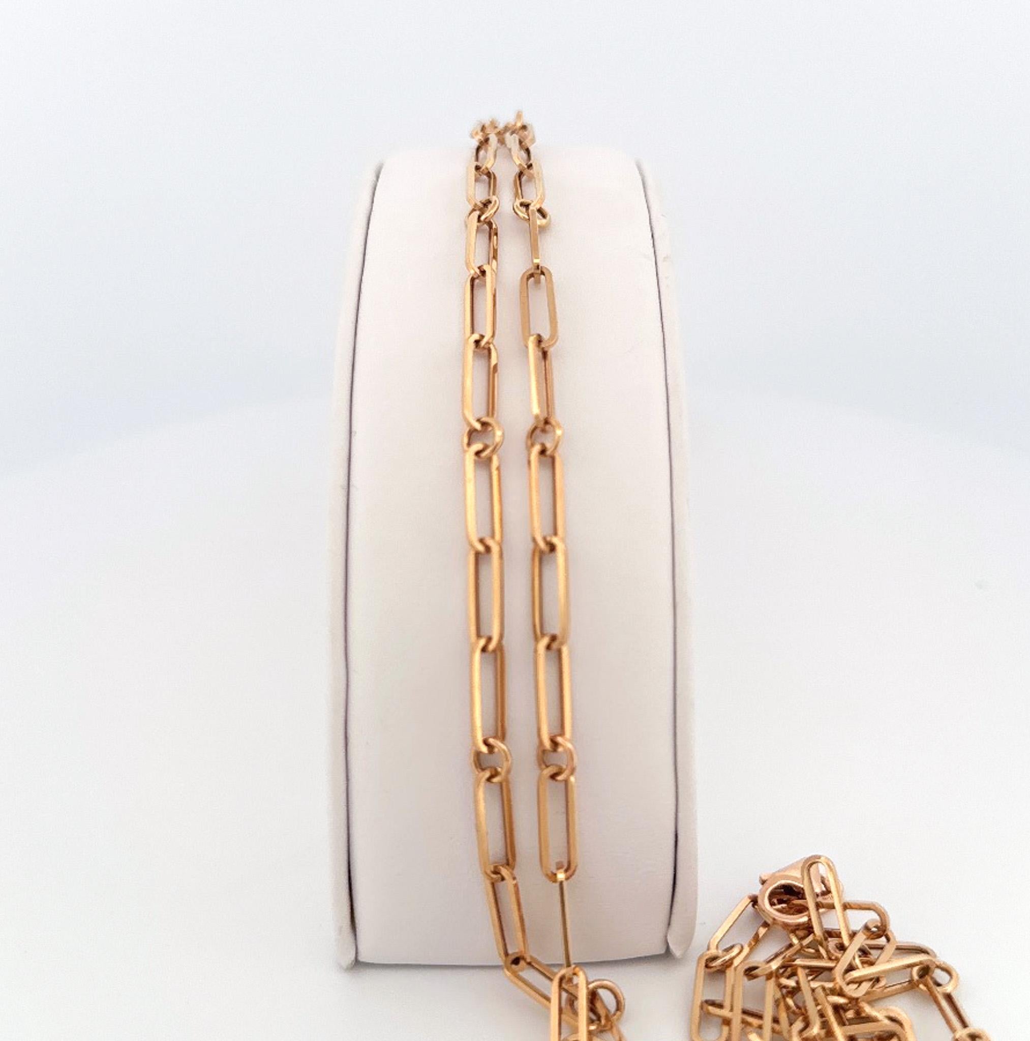 Aus der Venetian Princess Collection des Designers Roberto Coin, Collier aus 18 Karat Roségold mit Lapis und Diamanten. Diese Halskette ist mit 69 runden Diamanten im Brillantschliff mit einem Gesamtgewicht von 0,12 Karat besetzt. Diese Diamanten