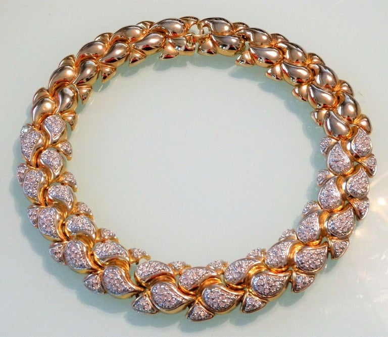 Estate Signed Grosse Christian Dior Crystal Runway Choker Collar