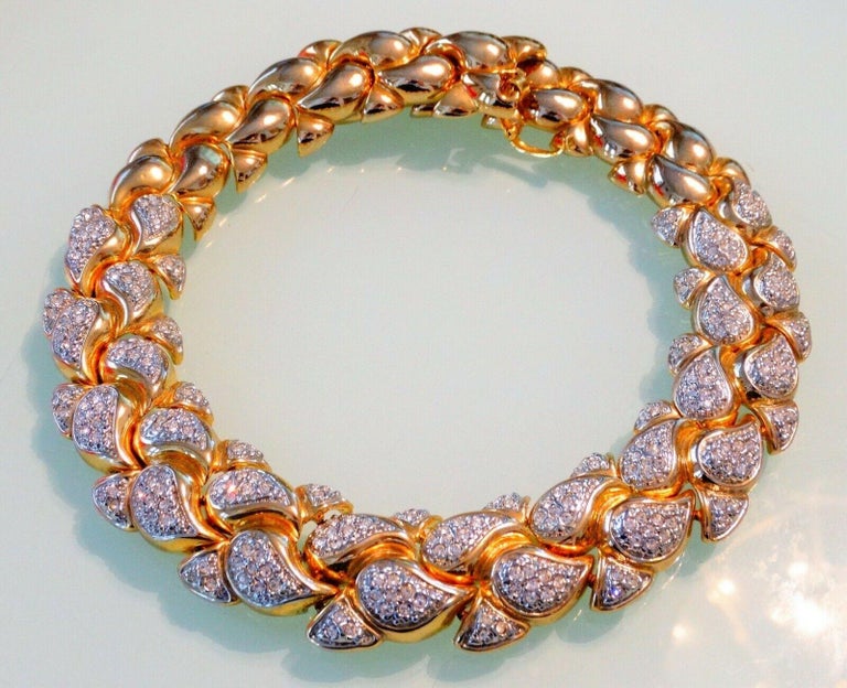 Estate Signed Grosse Christian Dior Crystal Runway Choker Collar