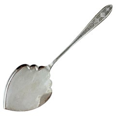 Estate Silver Long Handled Pastry Server