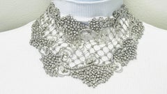 Stefan Hafner, collier de diamants blancs en or blanc 18 carats