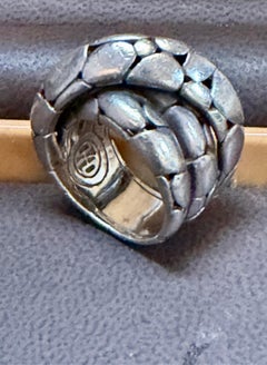 Anello unisex John Hardy in argento massiccio misura 6
