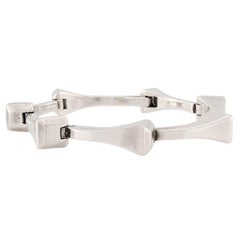 Estate Sterling Silver Nail Bracelet