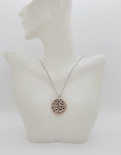 Estate Tacori Diamond Pendant Necklace