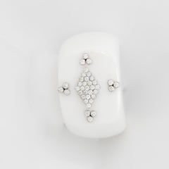 Estate Tallarico Manchette en diamant blanc