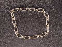 Estate Tiffany & Co. 18K Yellow Gold Oval Link Bracelet - VHK#404a