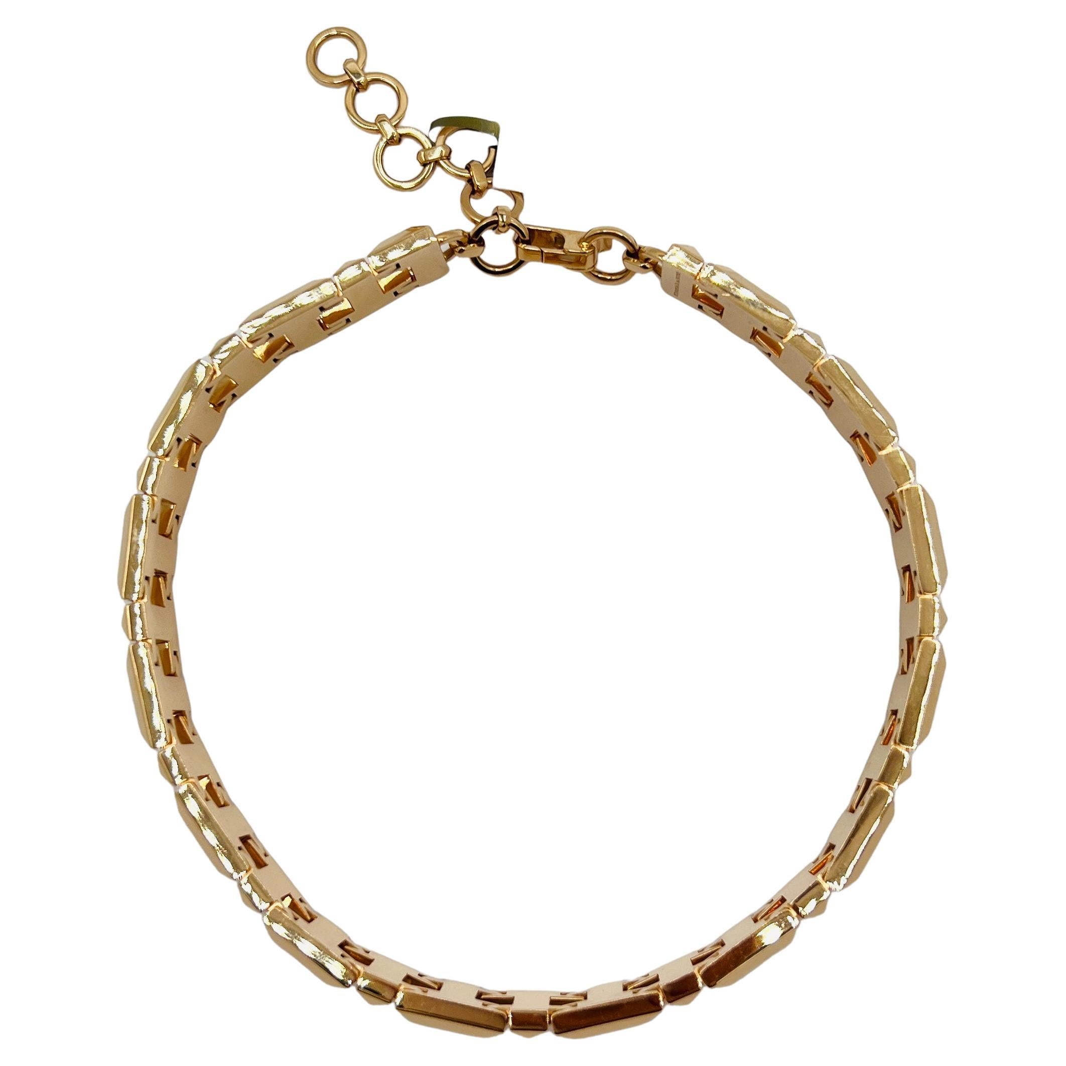 Tenuta Tiffany 
Co. Collana Choker "T Tracking" in oro rosa 18 carati