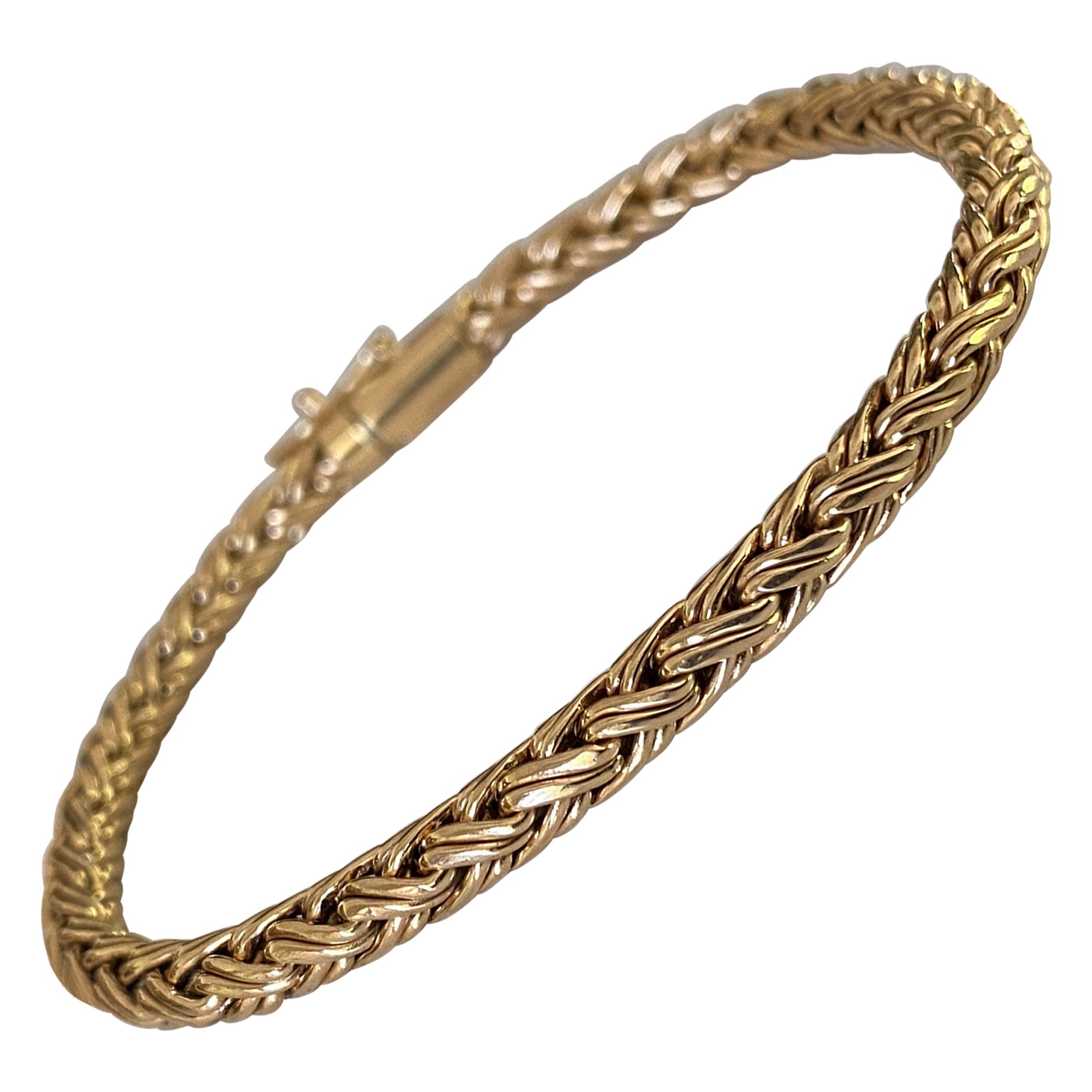 Nachlass Tiffany & Co Gold Seil-Armband