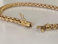 Estate Tiffany & Co Gold Rope Bracelet
