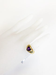 Estate Tiffany & Co. Amethyst Heart Ring