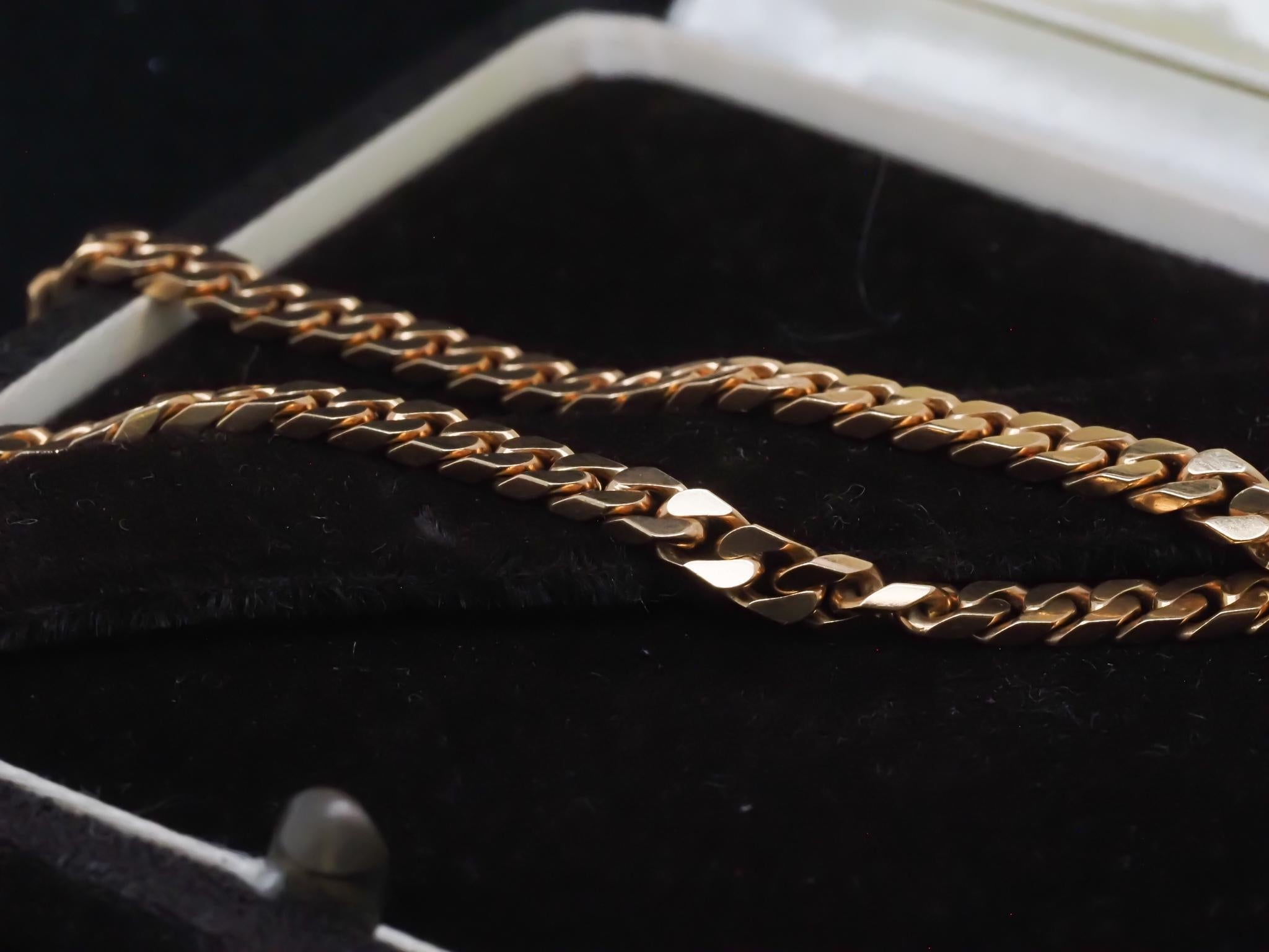 Collar Estate Van Cleef & Arpels de eslabones franceses y diamantes - VHK#1004 en venta 4