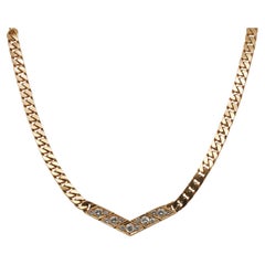 Collier Van Cleef & Arpels à maillons et diamants - VHK#1004