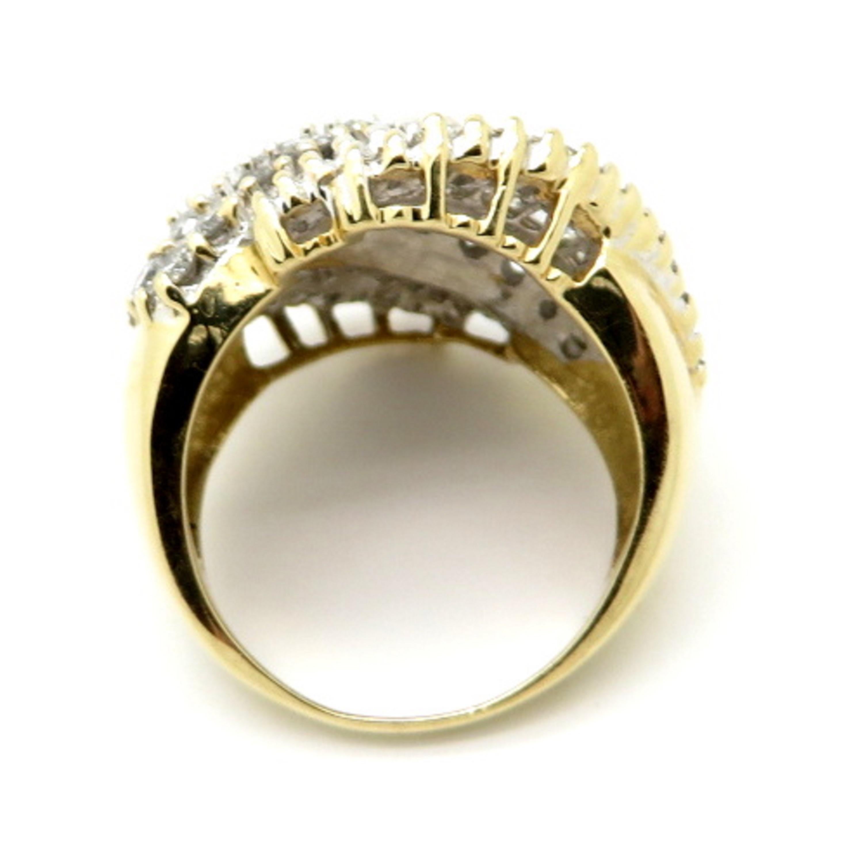 baguette diamant ring