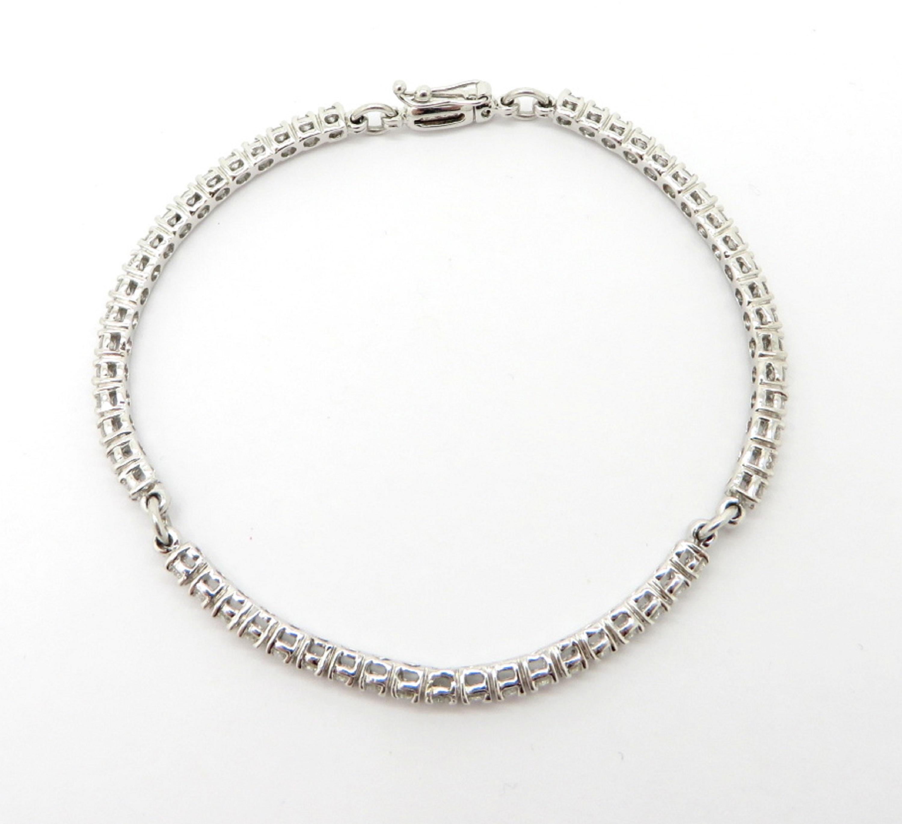 estate white gold bracelet