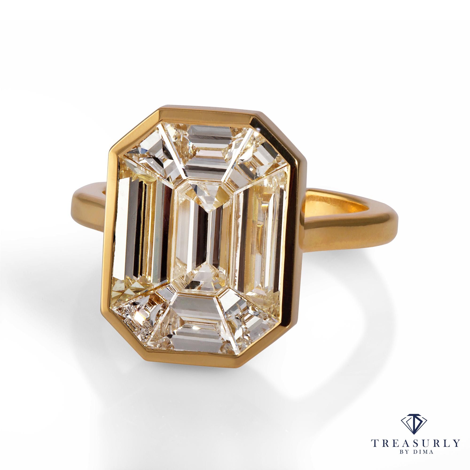 emerald pie cut diamond