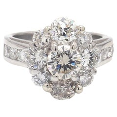 3.00ctw Round Brilliant Cut Diamond Ring