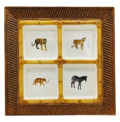 Este Ceramica Hor D'oeuvres Tray, Italy 1970s