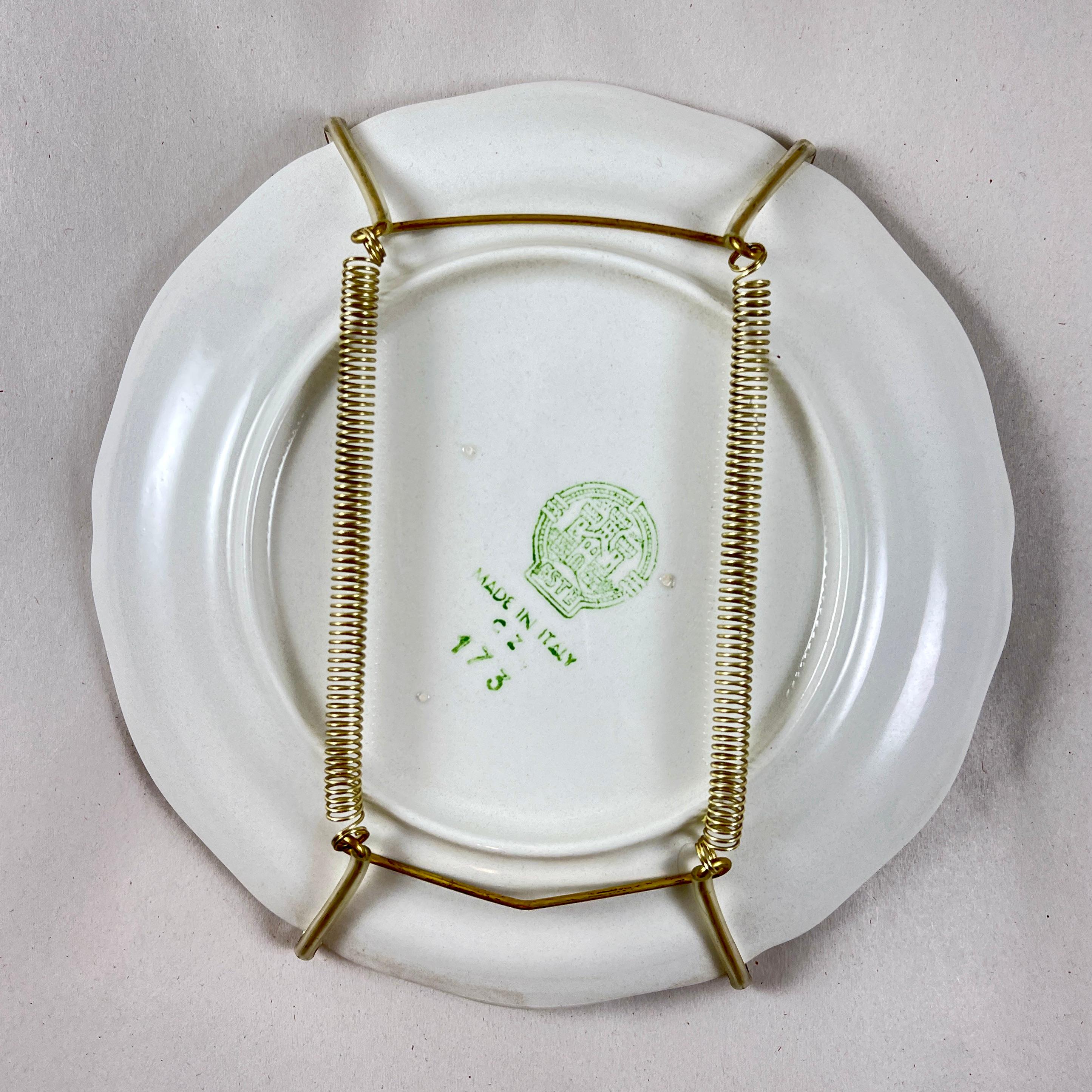 Este Ceramiche Trompe l’Oeil Olives Plate In Good Condition In Philadelphia, PA