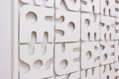 'Possible Structure For A New Language #29' large-scale abstract, modern, white