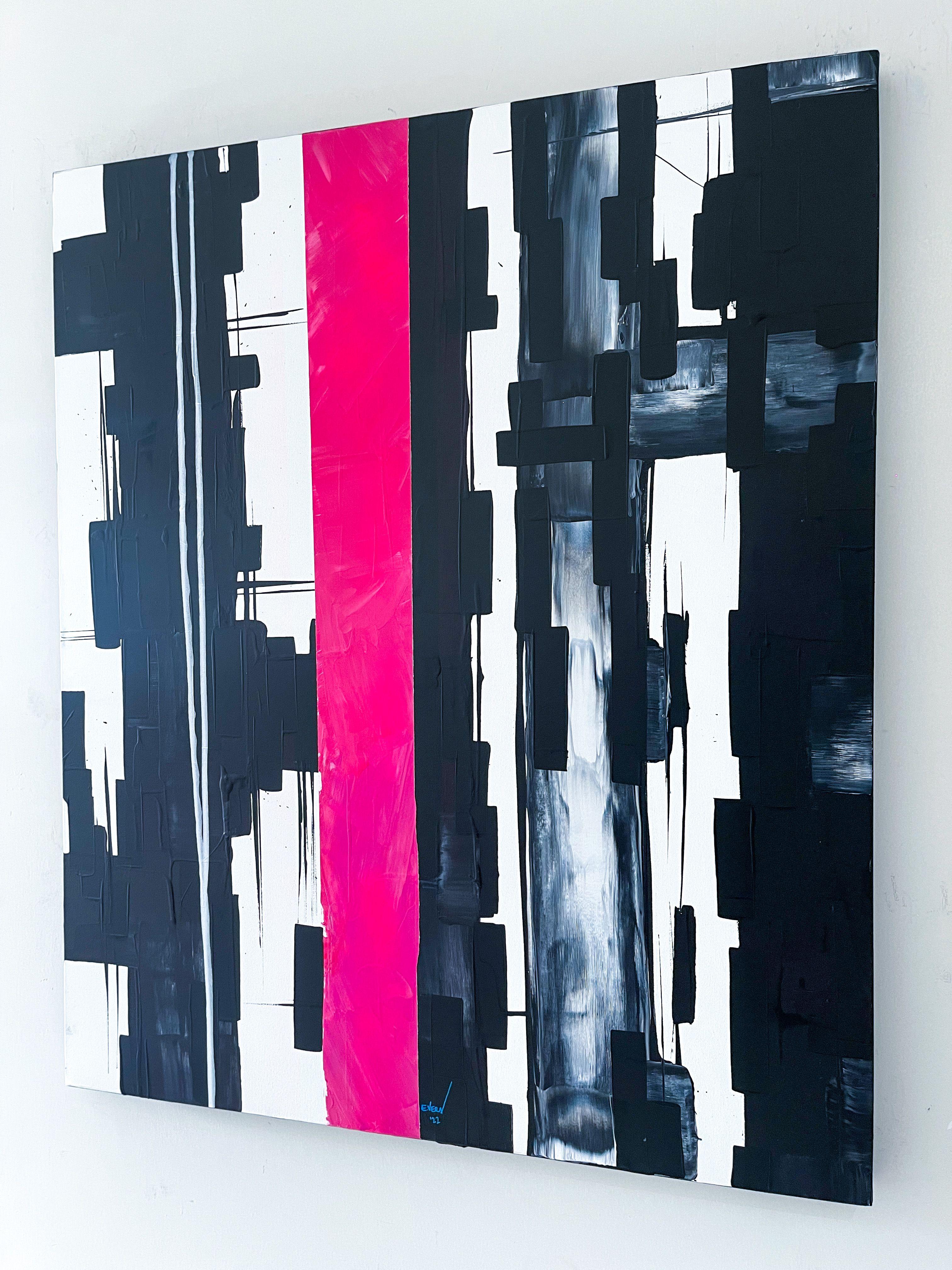 Vivo, Pittura, Acrilico su tela - Painting Astratto di Esteban Vera