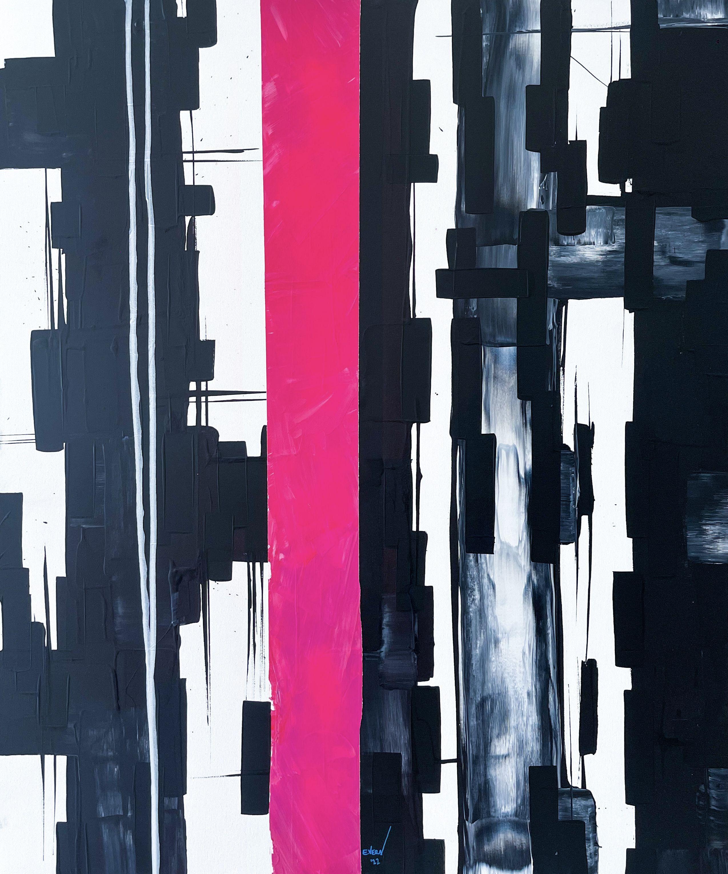 Abstract Painting di Esteban Vera - Vivo, Pittura, Acrilico su tela