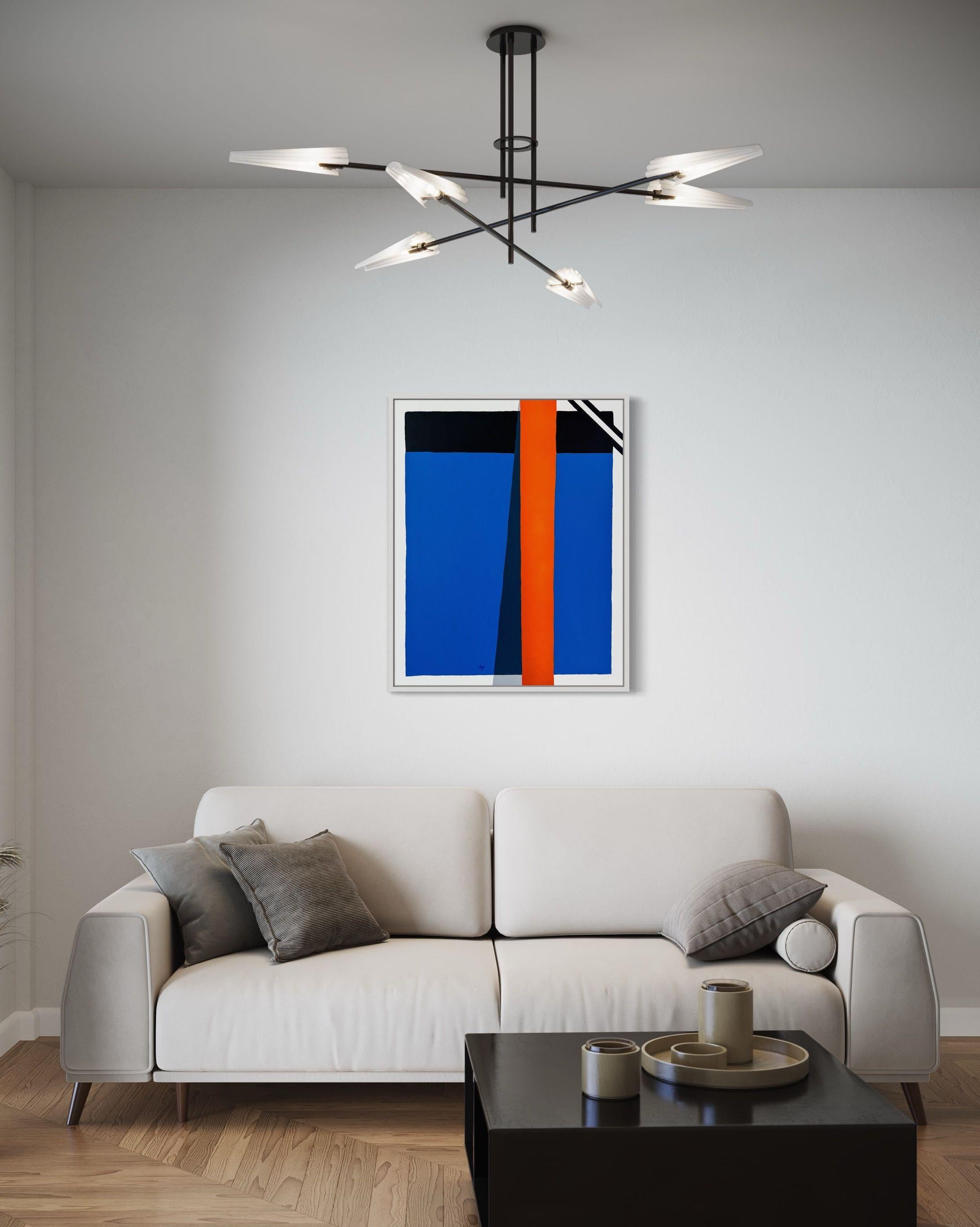 Beyond the Shadows, Gemälde, Acryl auf Leinwand (Zeitgenössisch), Painting, von Esteban Vera