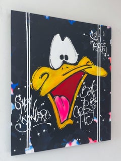 Nato per essere pazzo, Pittura, Acrilico su tela