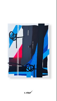 Breaking Through, Gemälde, Acryl auf Leinwand