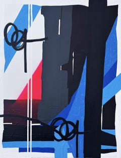 Breaking Through, Painting, Acrylic on Canvas