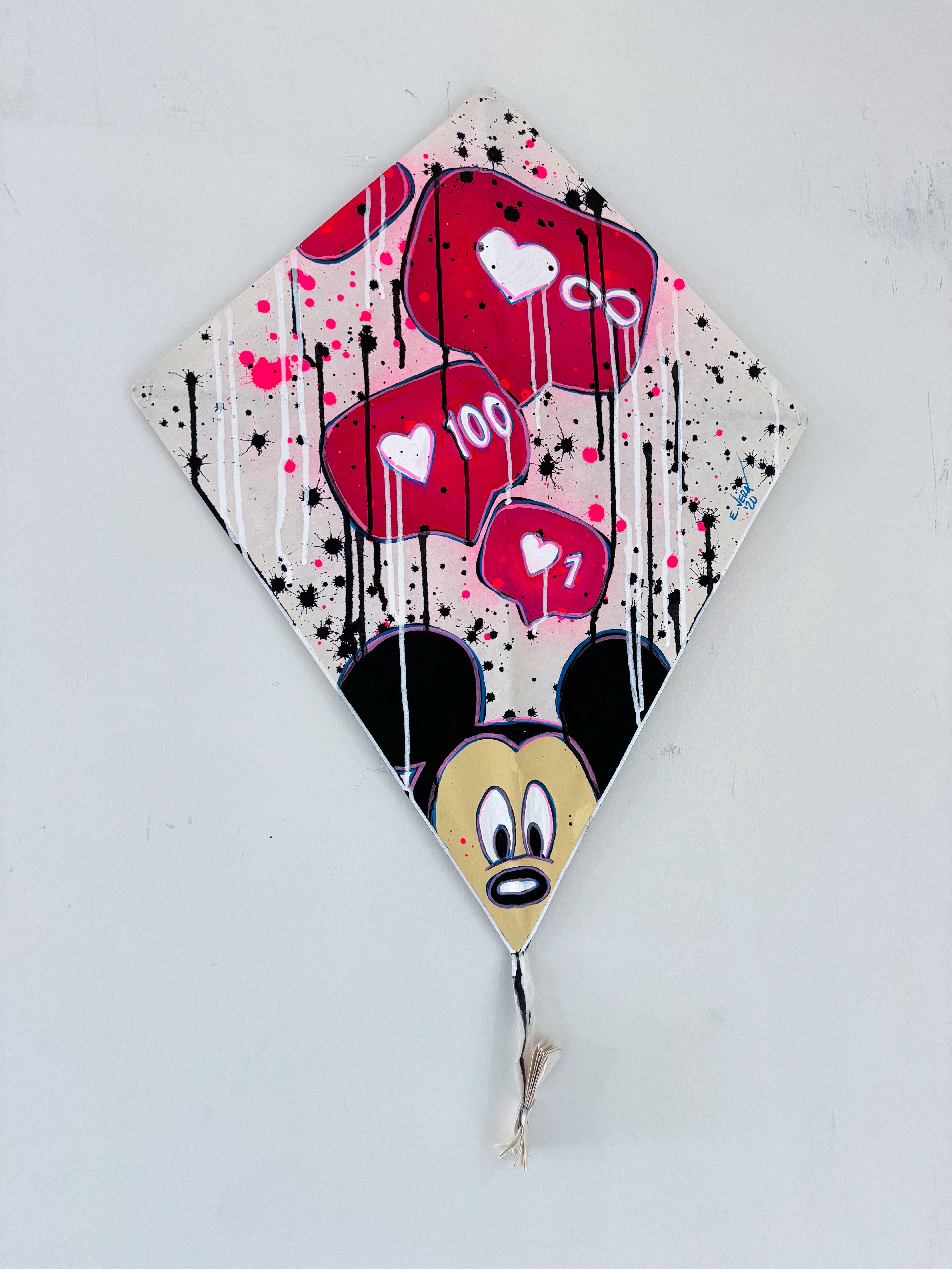Concrete Dreams, Painting, Acrylic on Paper For Sale 2
