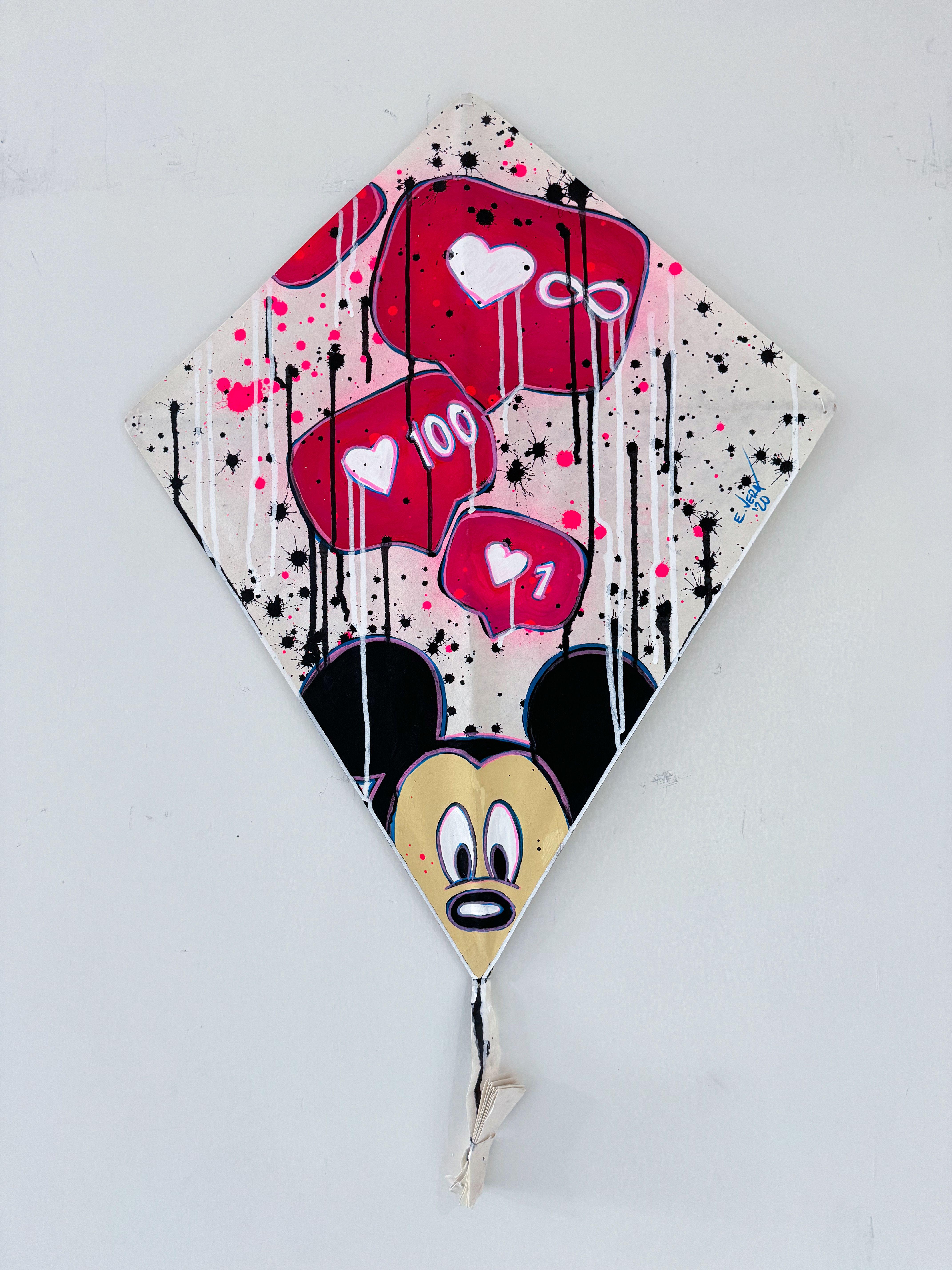 Concrete Dreams, Painting, Acrylic on Paper For Sale 3