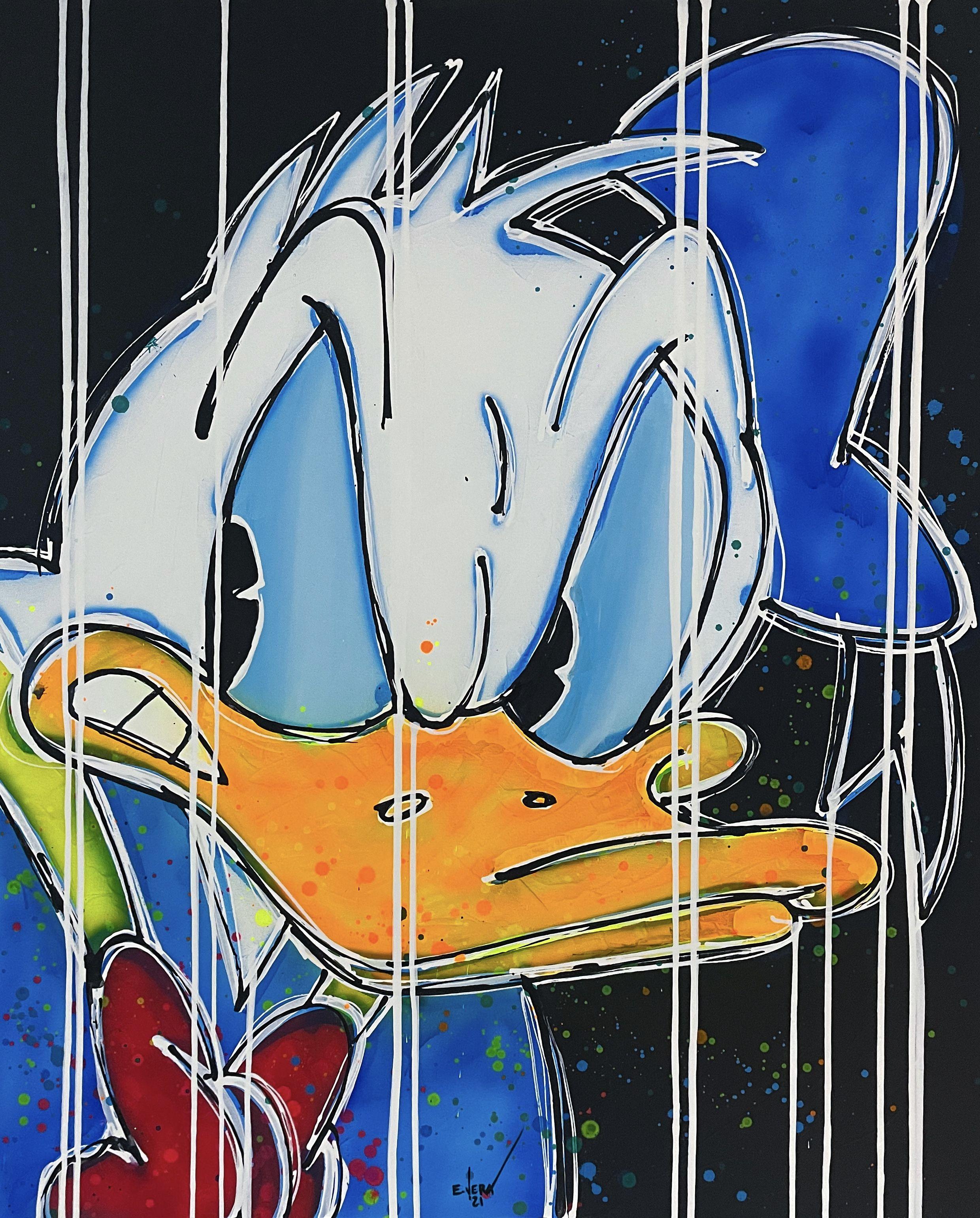 Esfuerzo continuo, Pintura, Acrílico sobre lienzo - Painting de Esteban Vera
