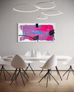 Entstehende Lichter, Malerei, Acryl auf Leinwand