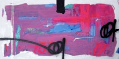 Entstehende Lichter, Malerei, Acryl auf Leinwand