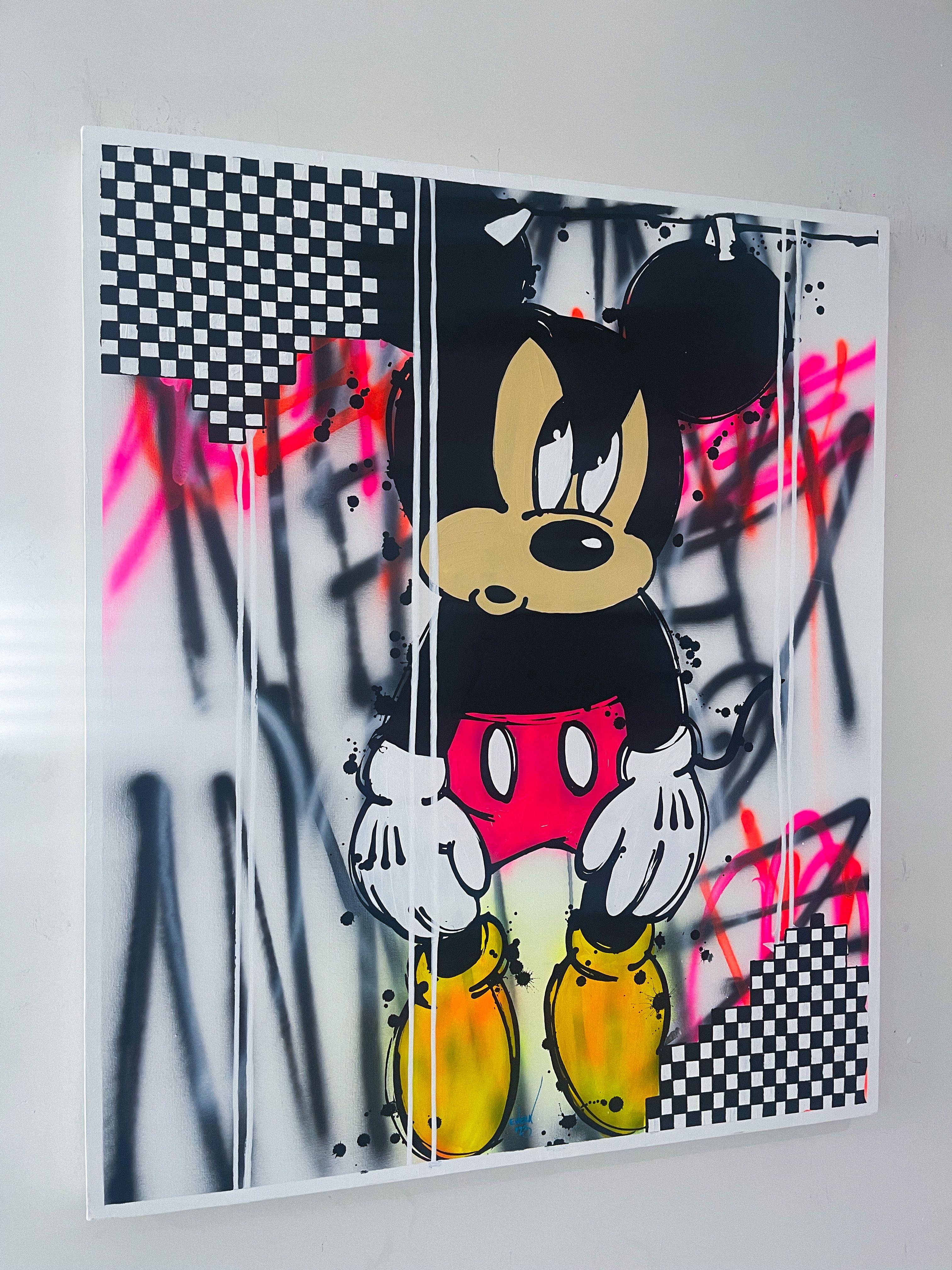 Enigma, Painting, Acrylic on Canvas For Sale 2