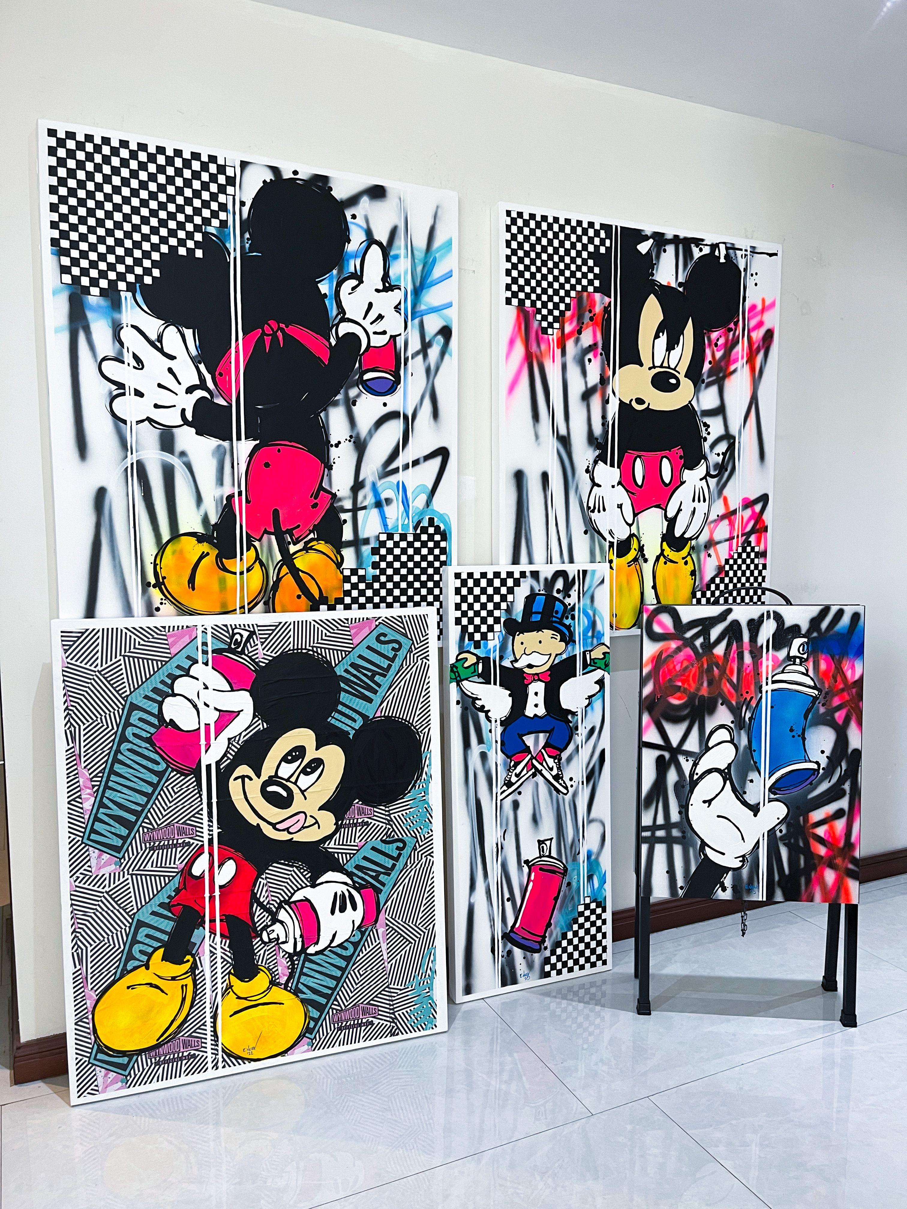Enigma, Painting, Acrylic on Canvas For Sale 3