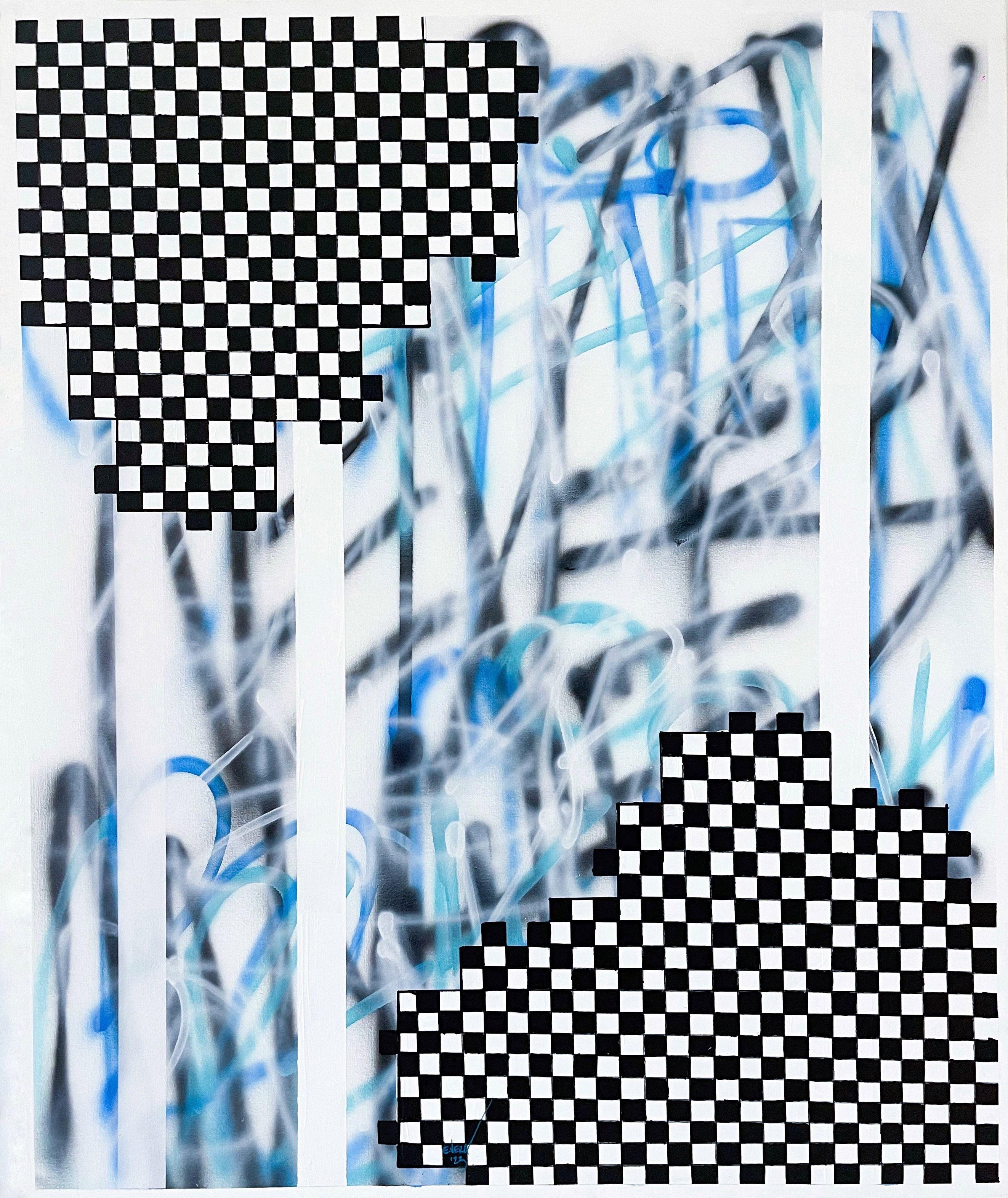 Envolving Pathways, Pintura, Acrílico sobre lienzo