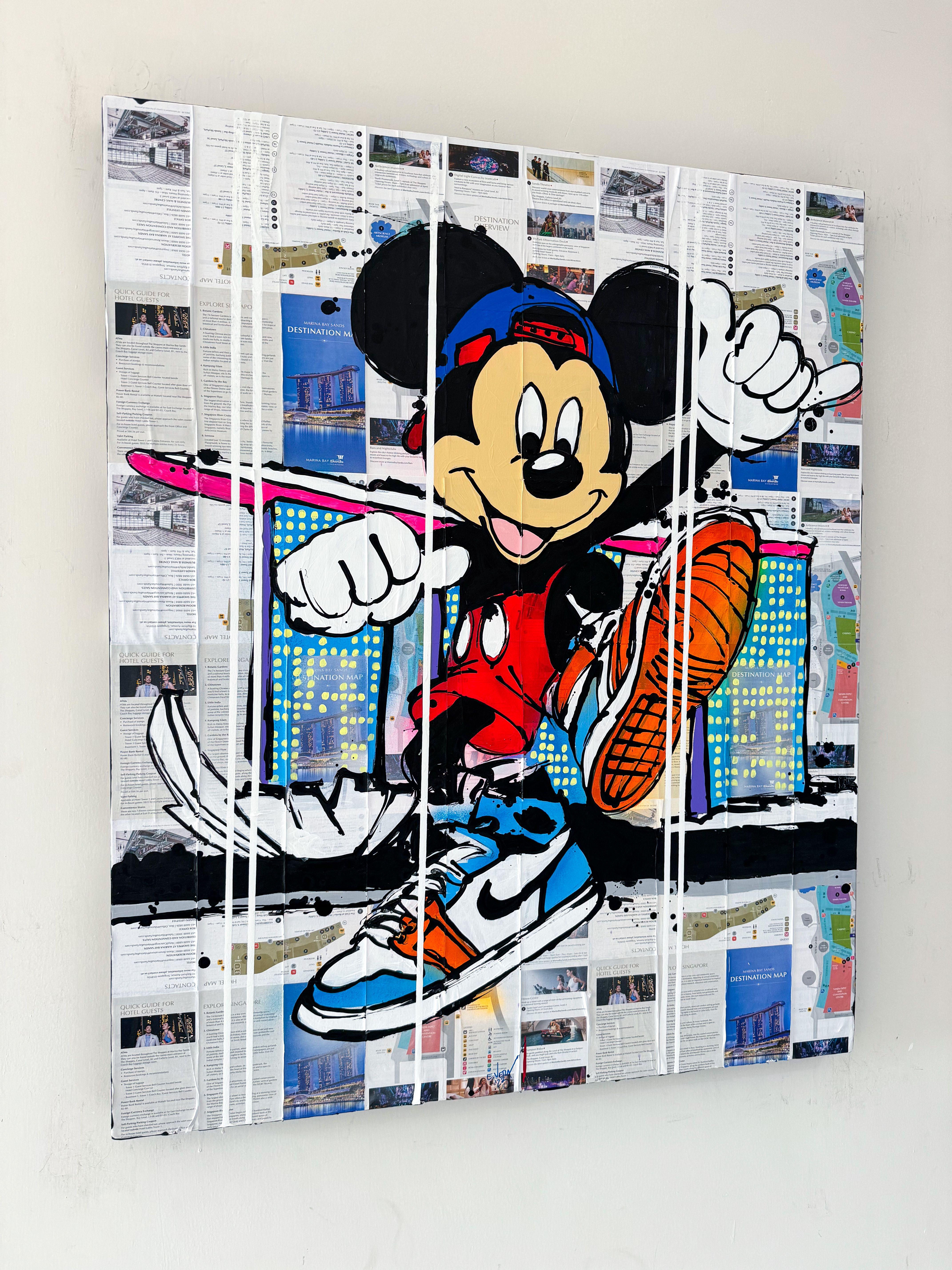 Epic Elevation, Painting, Acrylic on Canvas For Sale 2