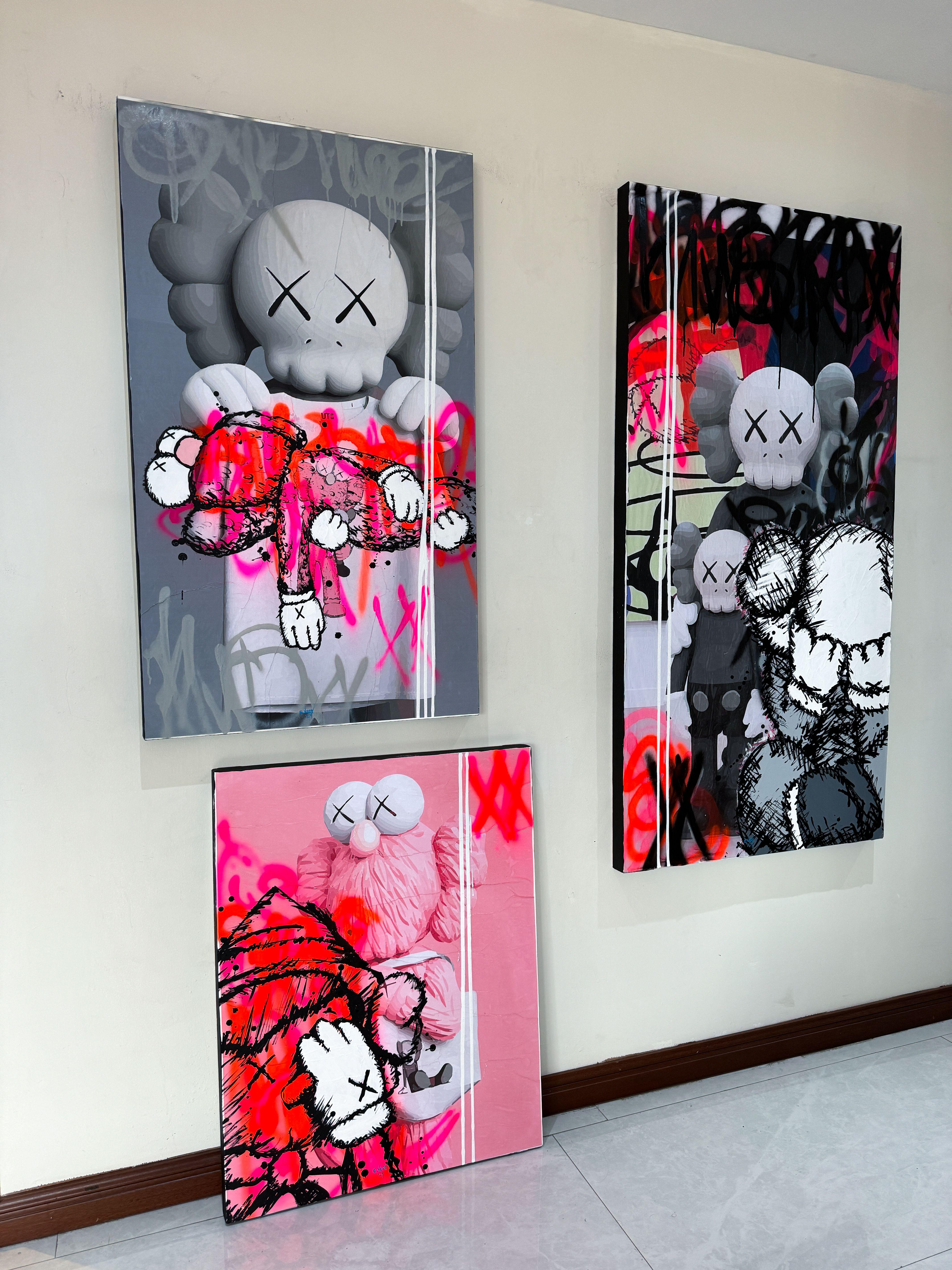 Eternal Aspirations, Malerei, Acryl auf Leinwand im Angebot 1