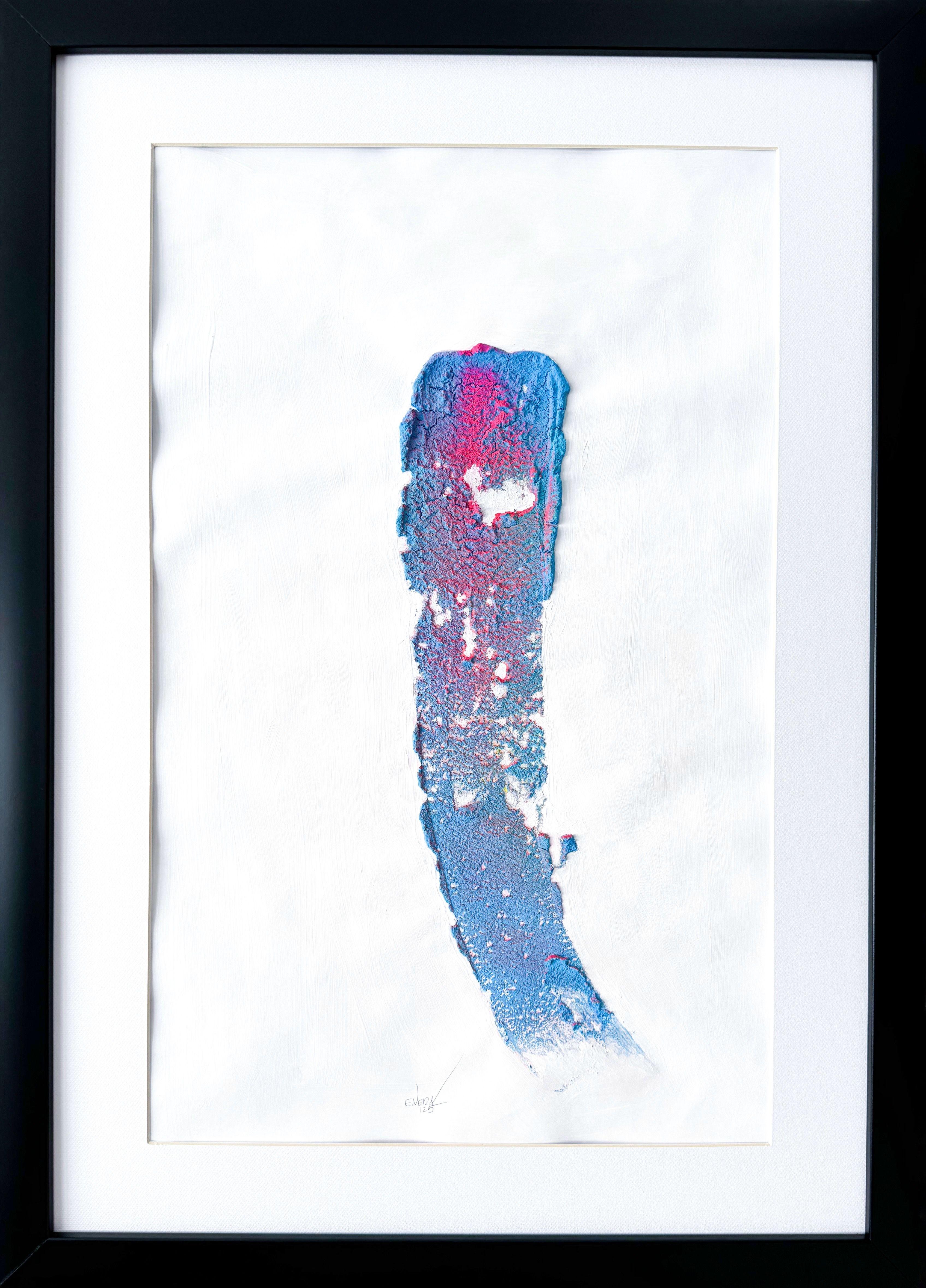 Esteban Vera Abstract Painting - Evolving Light, Painting, Acrylic on Paper